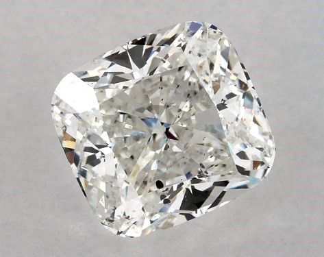 GIA 2.00 Carat H-SI2 Ideal Cut Cushion Modified Diamond
